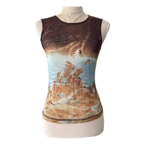 JPG sleeveless top